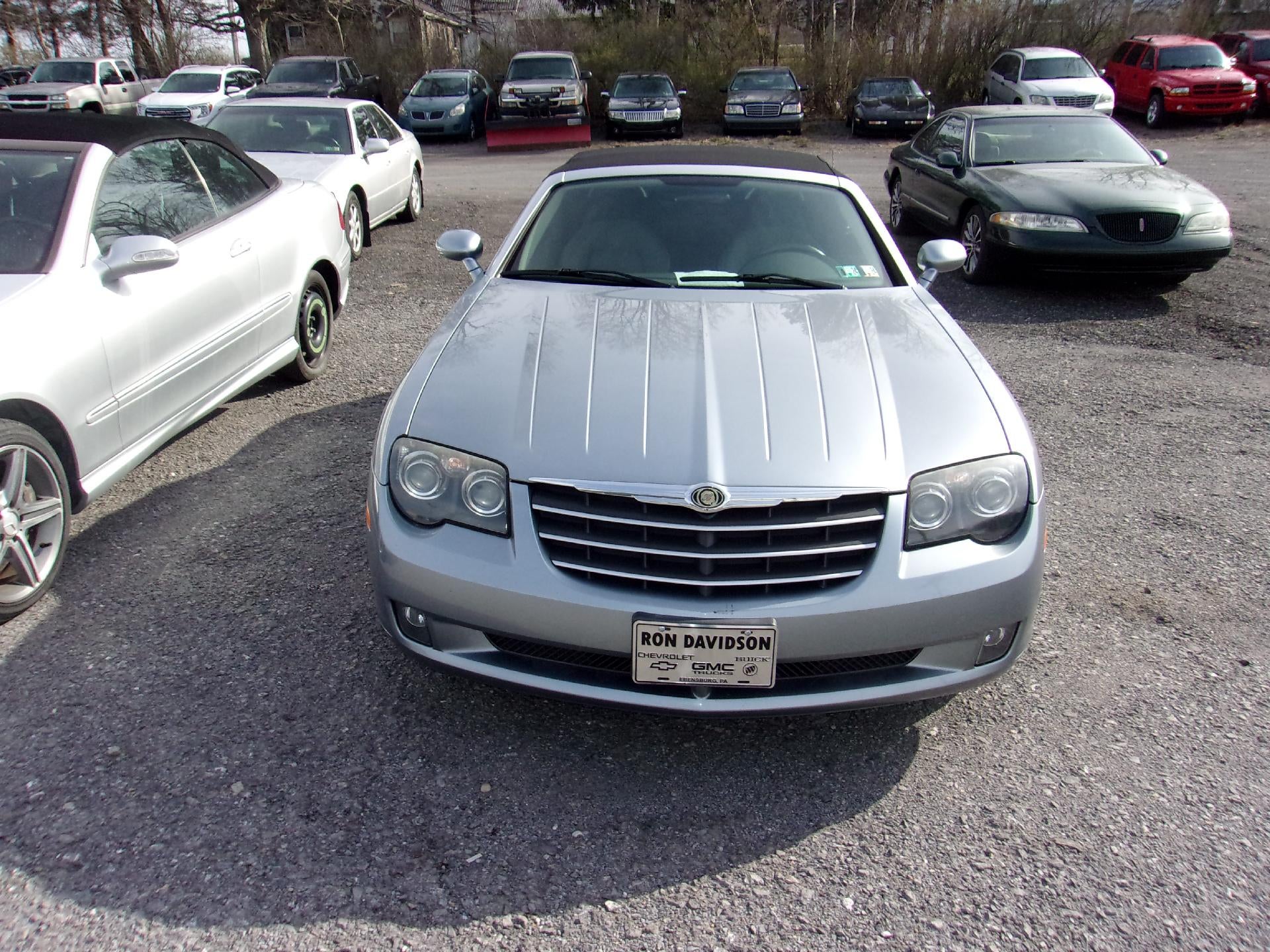 2007 Chrysler Crossfire 2dr Roadster Limited in Bright Silver Metallic — front three-quarter view